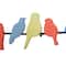 Multi Colored Metal Coastal Wall Decor, 40" x 7"